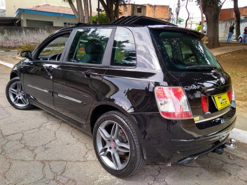 Fiat Stilo Sporting Dual 1.8 Flex 2010 Preto C/ Teto Solar