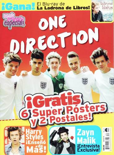 One Direction Revista Oficial (junio 2014) / Nueva/ Original