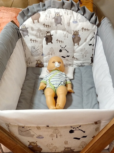 Imagen 8 de 10 de Catre Cuna Para Bebes -reforzado- (extra Confort) 30 Kg.
