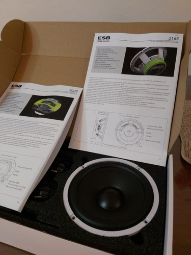 Set Medios 2 Vías 6.5 Esb Duemila 2.6k2 Hertz Morel Jl Audio