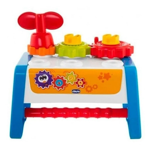 Imagen 2 de 10 de Juego/juguete Banco De Trabajo Chicco 2 En 1 Herramientas