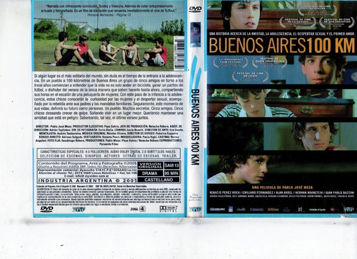 Buenos Aires 100 Km (2004) - Dvd Original - Mcbmi