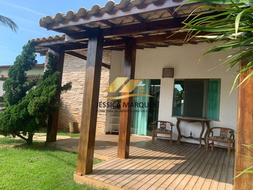 Imagem 14 de 14 de Jmp-20 Casa De 3 Quartos, Área Gourmet E Piscina Em Unamar