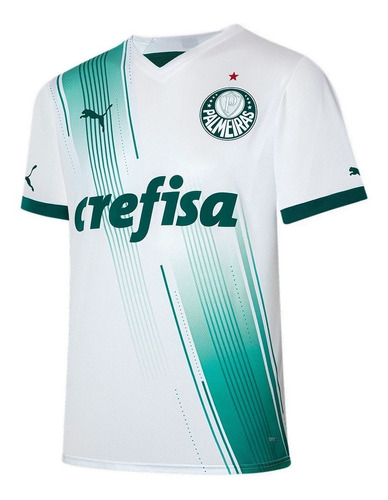 Camisa Oficial Palmeiras Puma Ii 2023 Away Branca Original