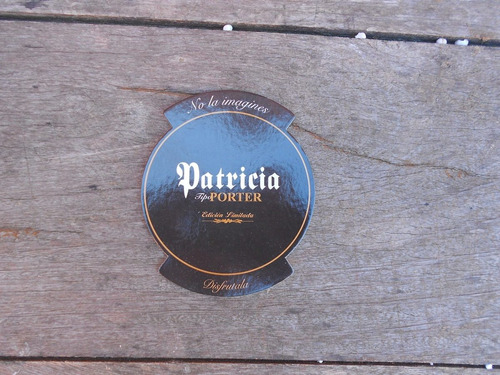 Posavasos Cerveza Patricia Porter - Nuevo