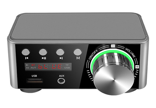 Amplificador De Potencia Estéreo Mini Bluetooth 5.0 Hi-fi