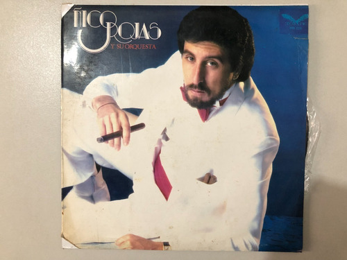 Lp Disco Acetato Vinilo Ñico Rojas Y Su Orquesta. Salsa