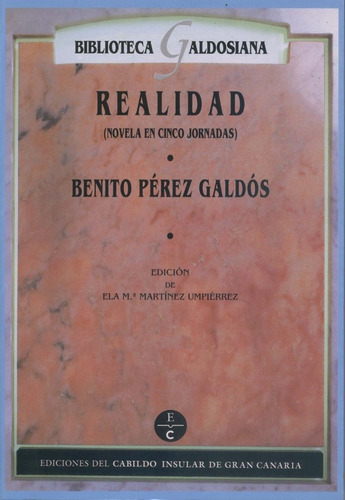 Realidad (novela En Cinco Jornadas) - Umpierrez, Ela Maria