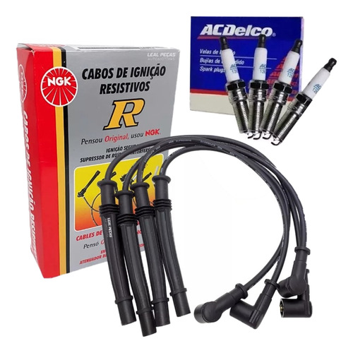 Kit Cables Y Bujias P/ Renault Clio 2 - Mio 1.2 16v