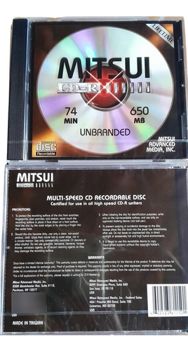 Pack De 30 Cds Mitsui En Caja Con Celofan Nuevos