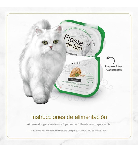Fancy Feast Gourmet Petites Gravy-24pzs-48 Porciones 1.9 K