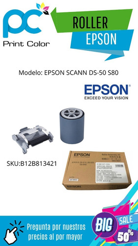 Rodillo Scanner Epson Gt S50 S55 S80 S85