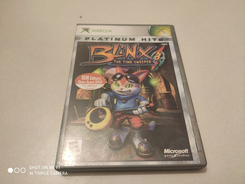 Blinx The Time Sweeper Xbox Clasico