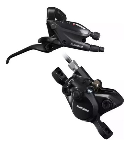 Set Freno A Disco Shimano St-ef505 Trasero 8v - Granel