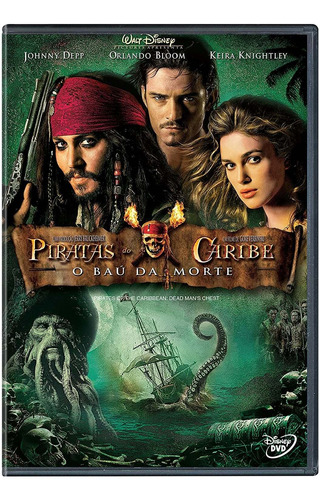 Dvd Piratas Do Caribe 2 - O Baú Da Morte (novo)