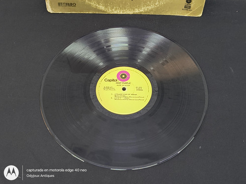 Disco Vinilo Deep Purple Made In Japan 1973 Mex Incompleto Edición Limitada (Usado)