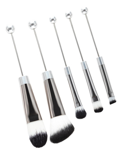 Juego De Brochas De Maquillaje De 5 Piezas, Kits De