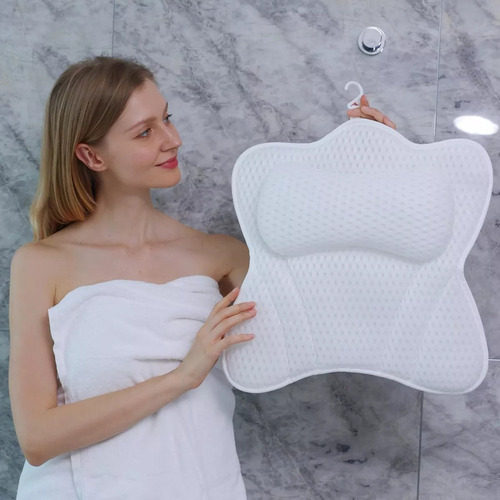 Almohada De Baño Para Bañera Soporte Para Cuello Y Espalda