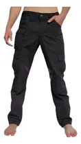 Comprar Pantalon Tactico Cargo Rip Stop Negro Tactico Tela Brasilera