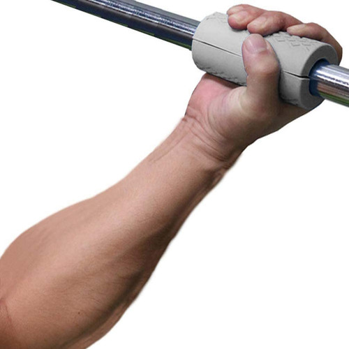 Agarres De Barra Barbell Grips Modelo De Goma Silicona