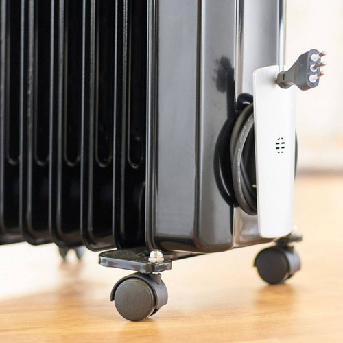 Termoradiador Recco Eléctrico 1500w 15m2 Df-150a7b-7 Negro