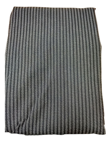 Funda De Colchon Con Cierre 80x190x25 Estampada Rayas Blancas Estampado 1 Plaza