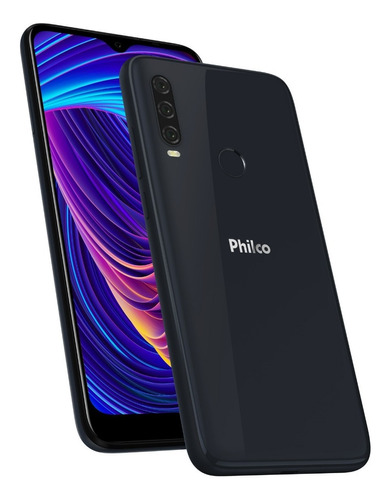 Celular Smartphone Philco Hit P10 128gb 4gb Dark Blue 6,2'' 