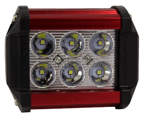 Barra Led Roja Corta 1500lm Alta Densidad