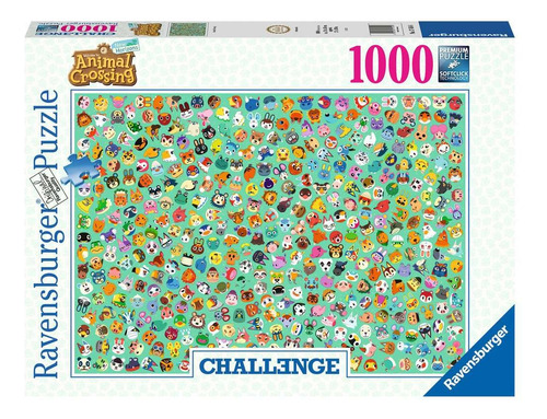 Rompecabezas Challenge Animal Crossing 1000 Piezas