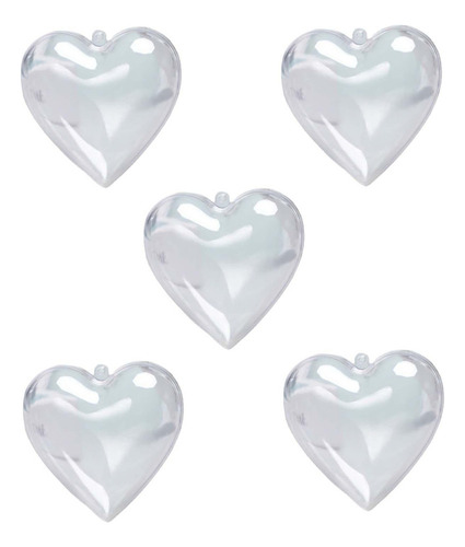 Nuevo 5 Piezas De Adorno En Forma De Corazón, Bolas