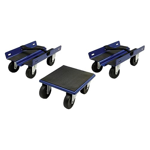 Extreme Max ******* Economy Snowmobile Dolly System - Blue