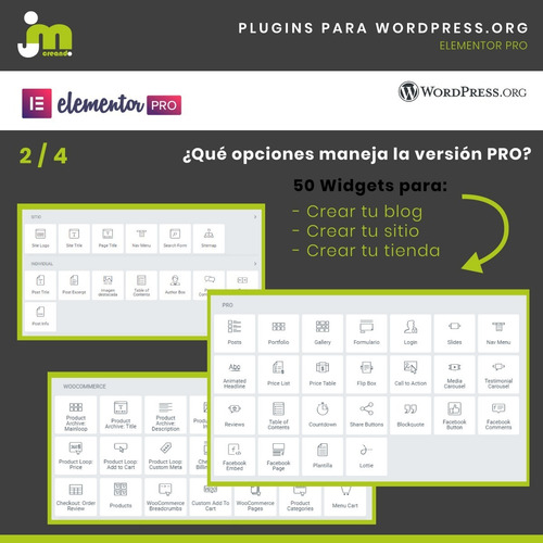 Imagen 6 de 8 de Plugins Wordpress: Elementor Pro + Plantillas