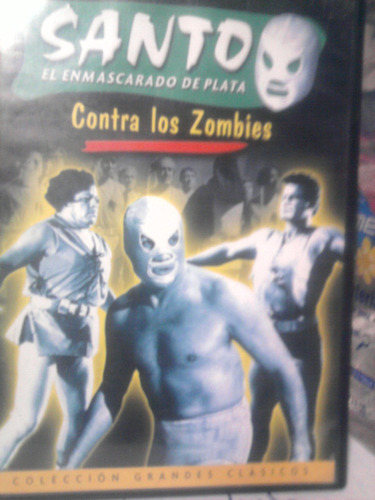 Dvd Santo Vs Los Zombies Lucha Libre El Santo Terror