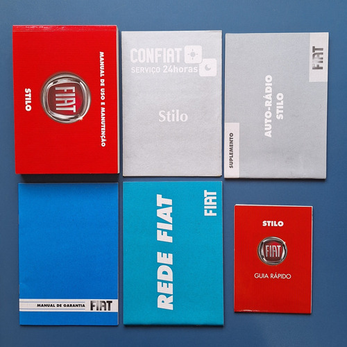 Manual Do Stilo 2007 E/ou 2008 Original E Completo (Usado)