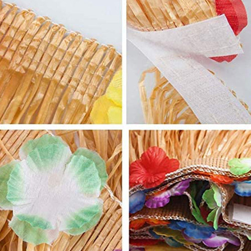 Set De Decoración Hawaiana De Fiesta Luau, 109 Piezas, Para
