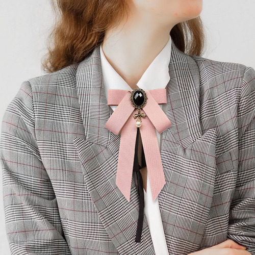 Broche De Lazo Para Mujer, De Lazo, Decoración Rosa