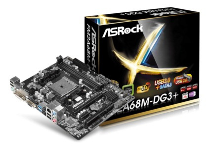 Tarjeta Madre Asrock Fm2a68m-dg3+ Amd A68h Amv