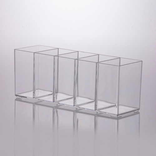 Imagem 4 de 5 de Organizador Pincéis Maquiagem Cosméticos (5 Divisórias) 1252