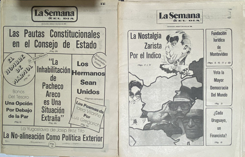 La Semana, El Día 9 Revistas, Economía Internacional B2 Ej3 (Usado)