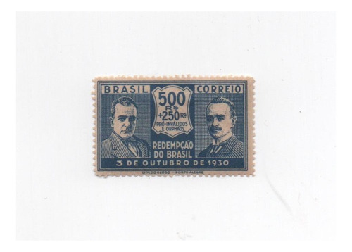 Selo Brasil,revolução 1930,500 Réis 1931 Novo.ver Descrição.