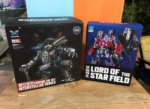 Transformers Optimus Prime Y Jetfire Ls14 Y Ls15 Mpm Ko
