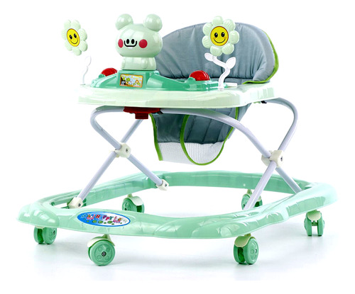 Andador Caminador P/ Bebé Plegable Y Portable Con Accesorios