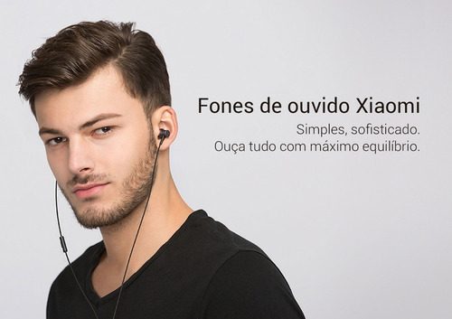 Imagem 5 de 5 de Fone De Ouvido Com Fio Original Xiaomi Mi In-ear Basic