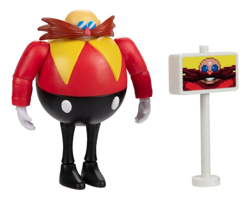 Dr Eggman Classic Sonic Jakks 4 Pulgadas Figura Acción
