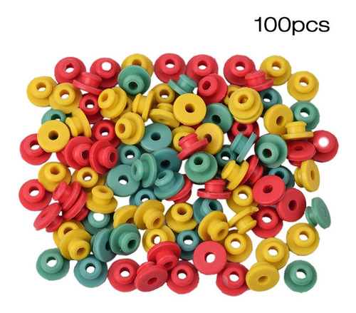 Imagen 4 de 6 de Juego De Piezas De Máquina De Tatuaje 100pcs Juntas Tóricas