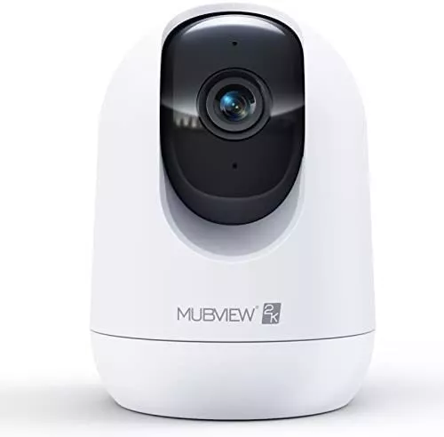 MUBVIEW 2K Cámara Vigilancia WiFi Interior, Camaras Domicilio Wifi