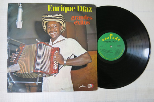 Vinyl Vinilo Lp Acetato Enrique Diaz Grandes Exitos Vallenat