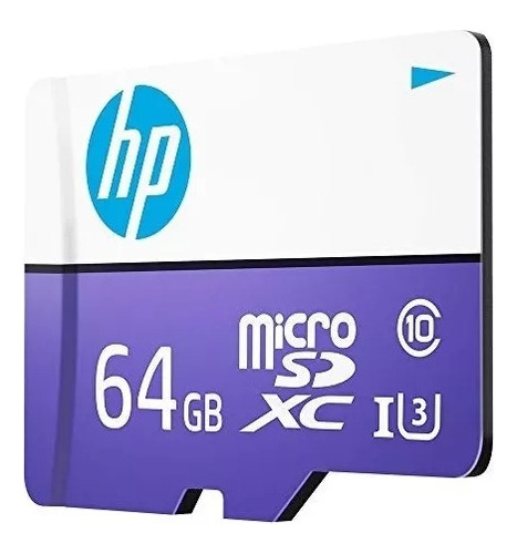 Memoria Micro Sd Marca Hp 64 Gb 100 Mb/s 