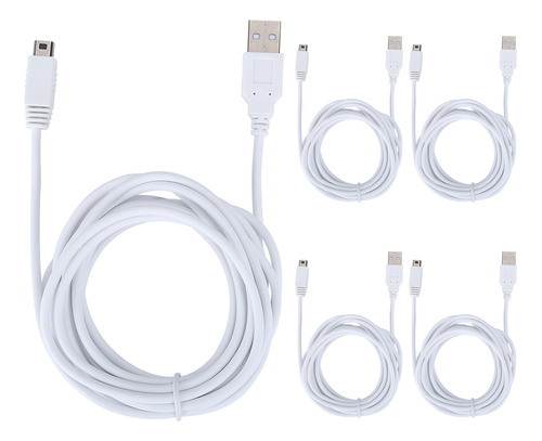 Cable De Datos Usb De 3 M Para Cargar La Consola Wiiu Game H