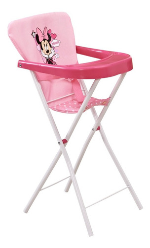 Silla Comer Infantil Plegable Portátil De Minnie Disney 7406